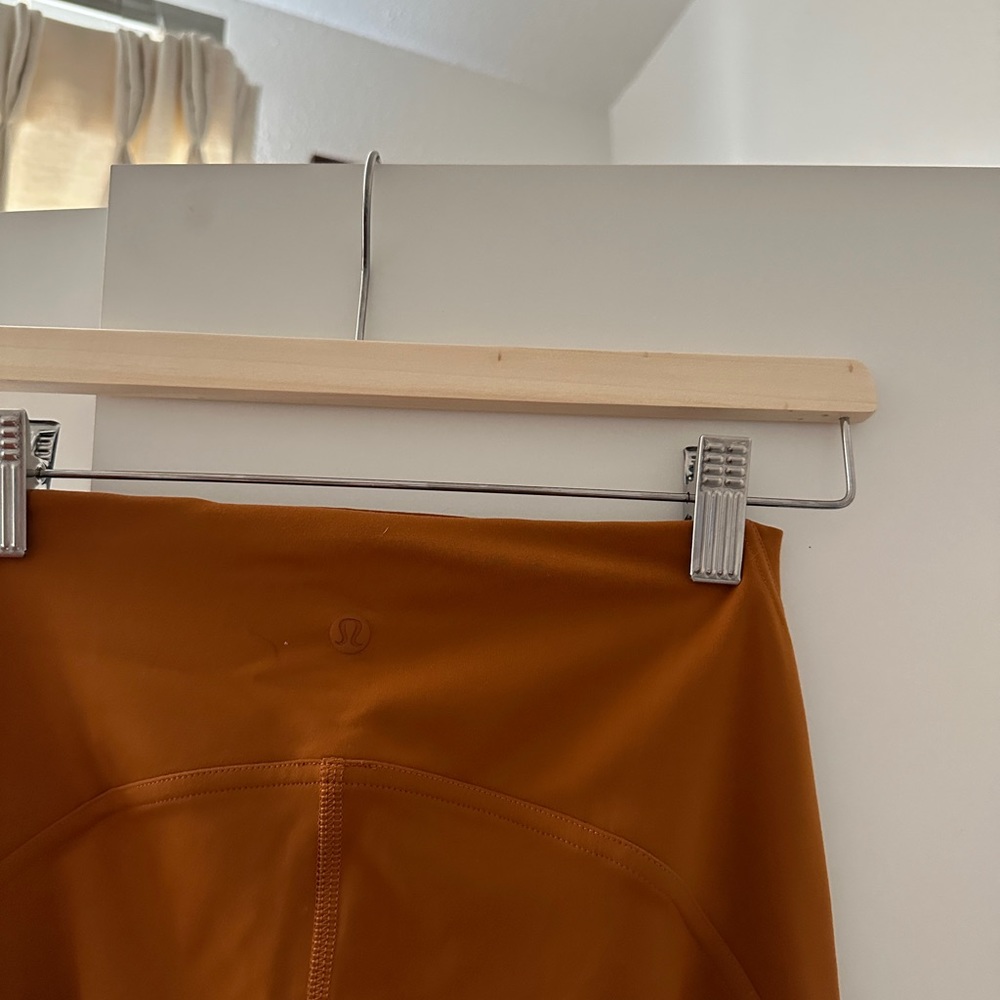 lululemon | burnt orange leggings